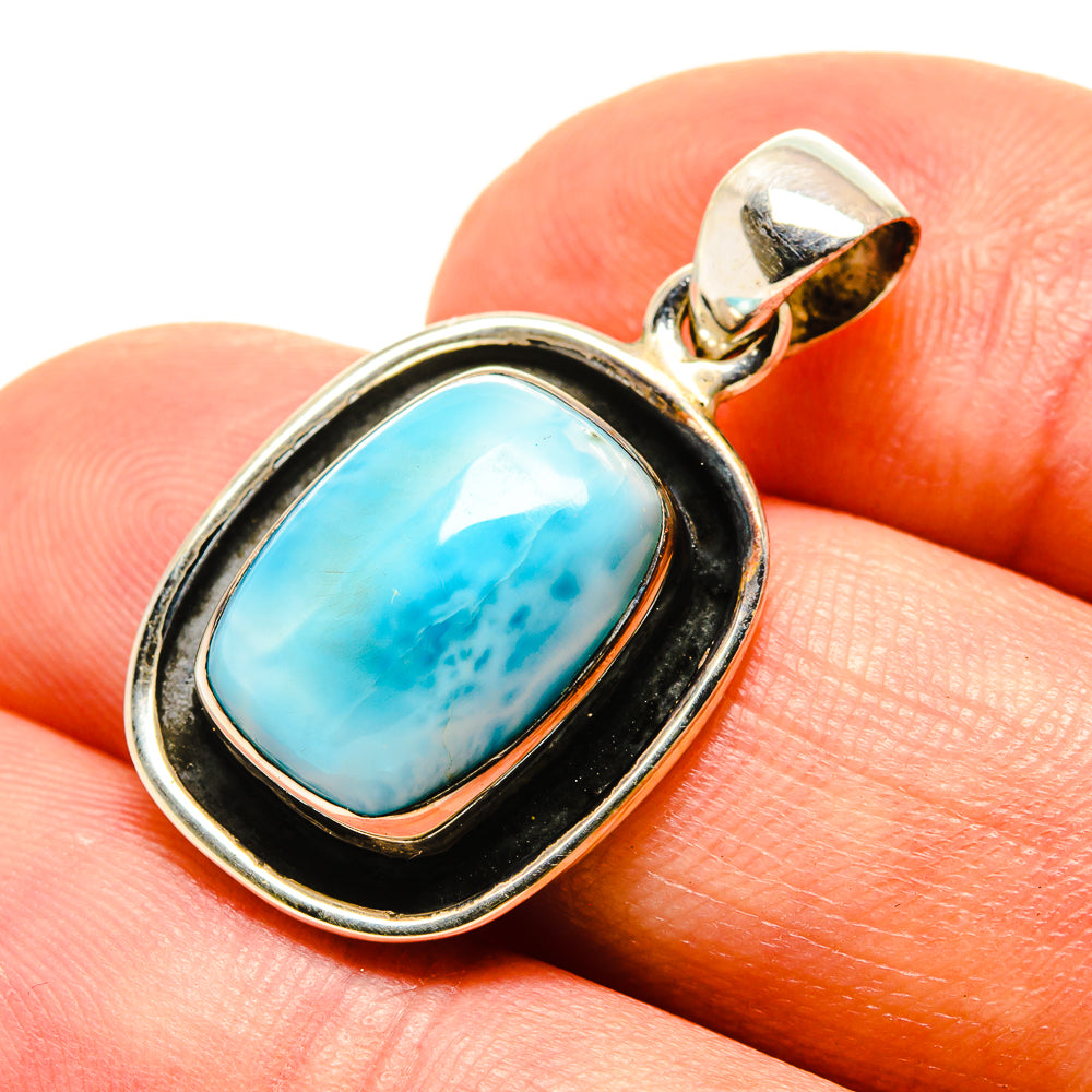 Larimar Pendants handcrafted by Anasilvercos - PD758899