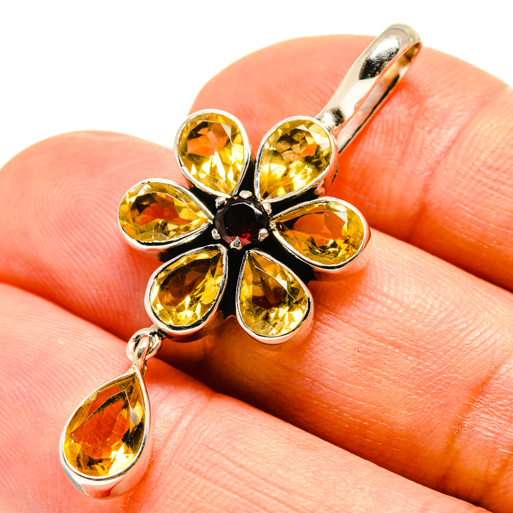 Citrine Pendants handcrafted by Anasilvercos - PD758926
