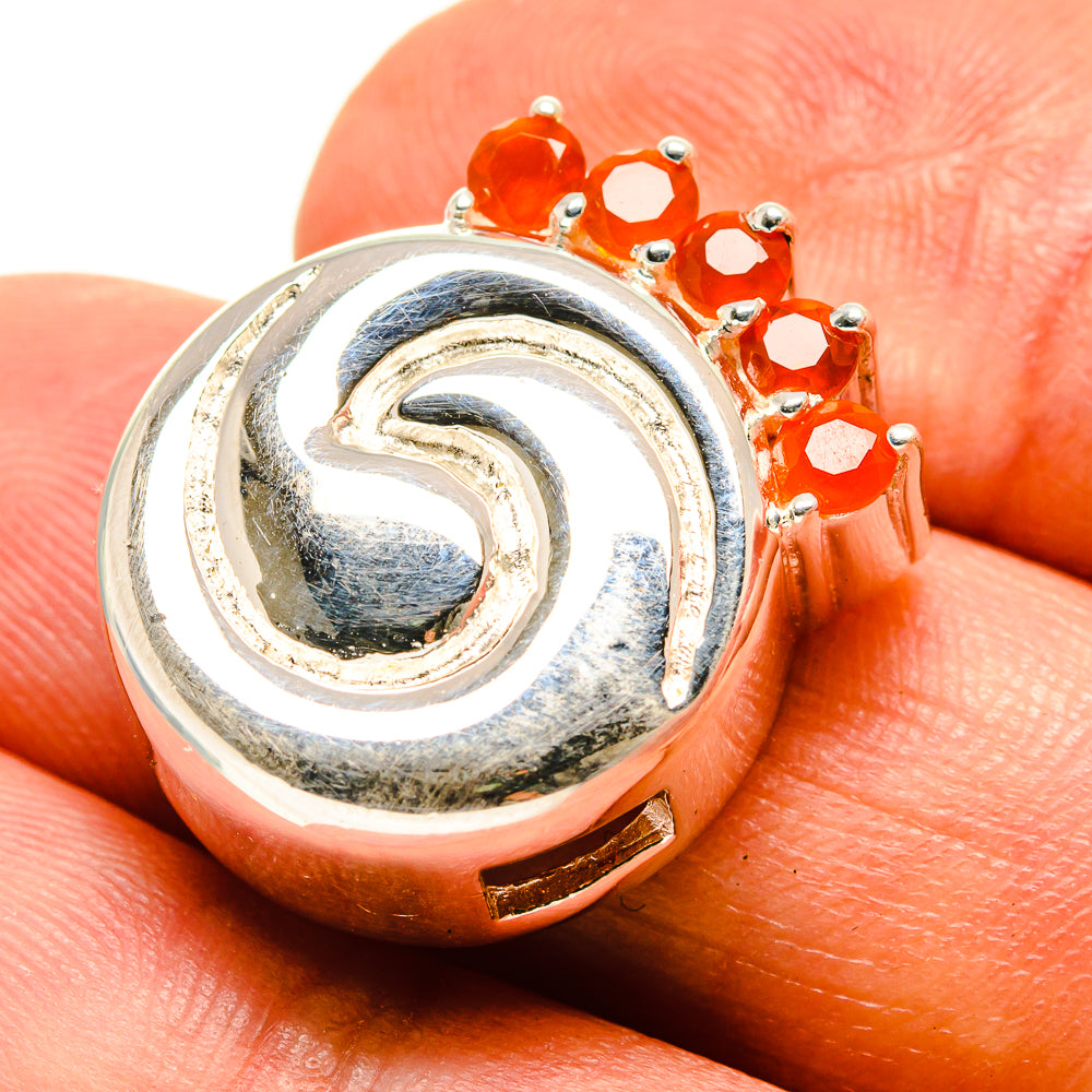 Carnelian Pendants handcrafted by Anasilvercos - PD758933