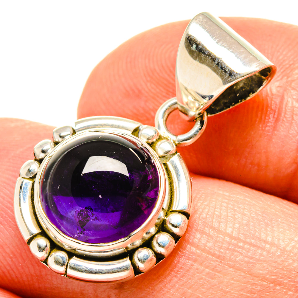 Amethyst Pendants handcrafted by Anasilvercos - PD758938