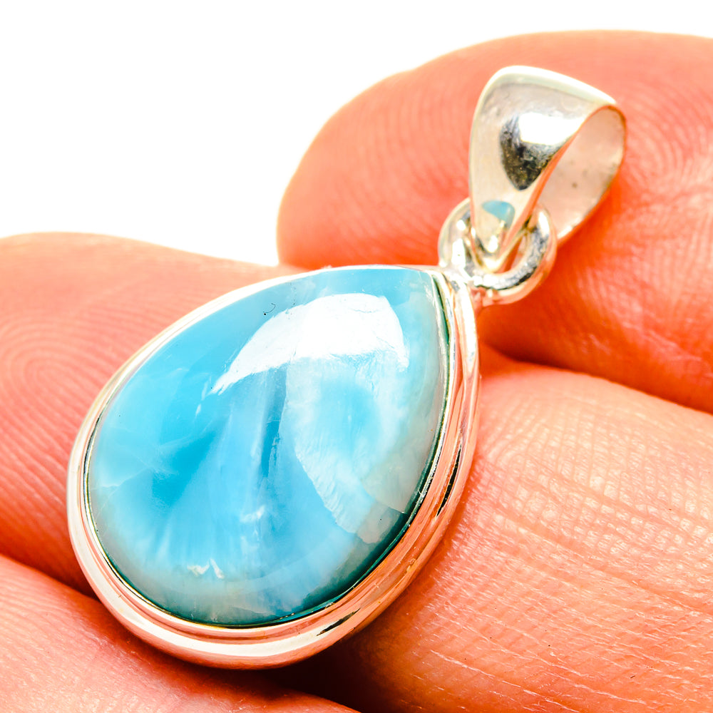 Larimar Pendants handcrafted by Anasilvercos - PD758945