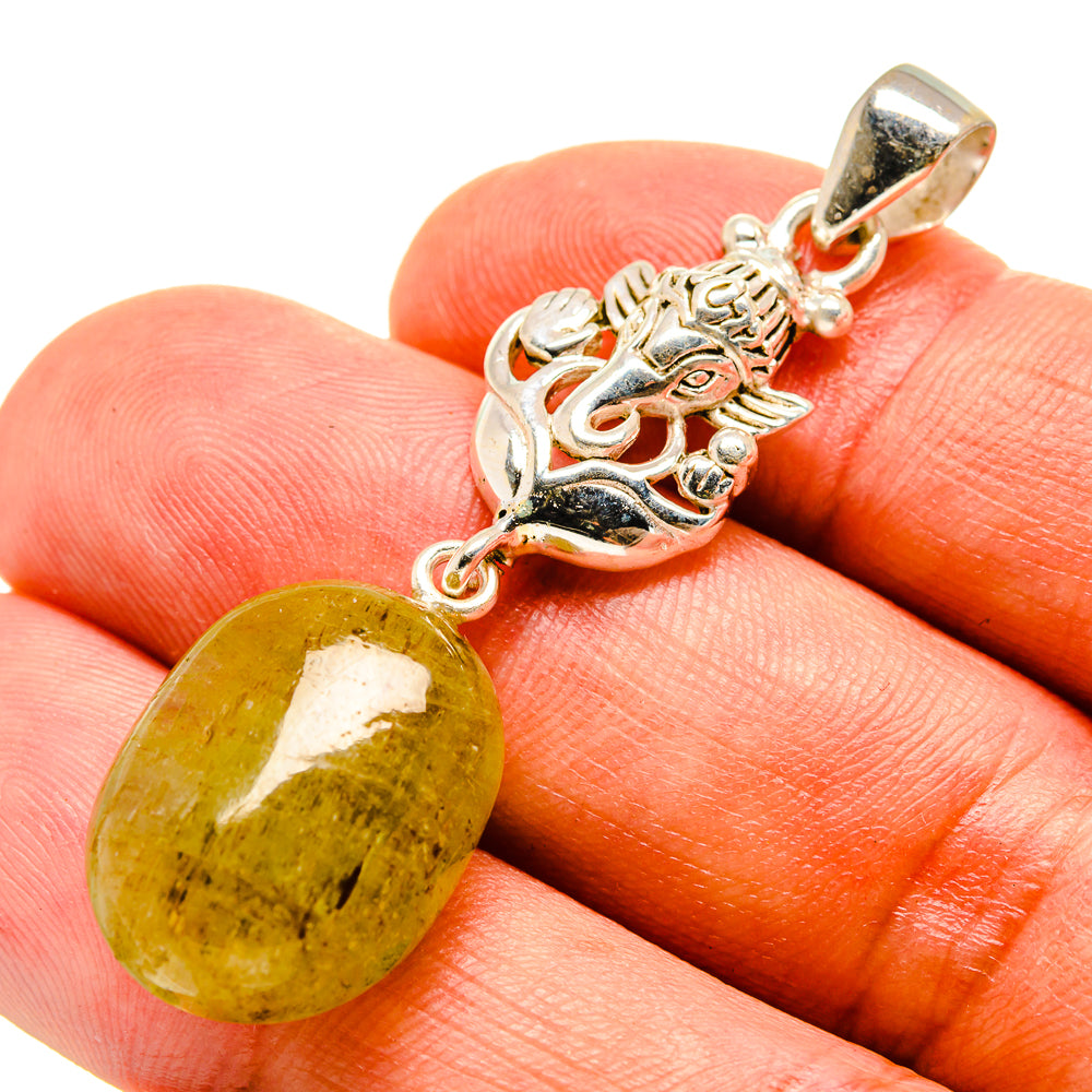 Emerald Pendants handcrafted by Anasilvercos - PD758965