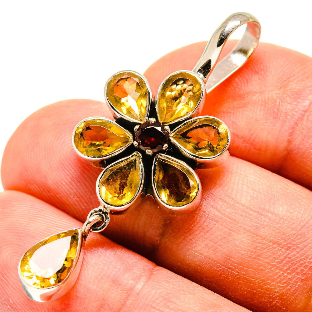 Citrine Pendants handcrafted by Anasilvercos - PD759015