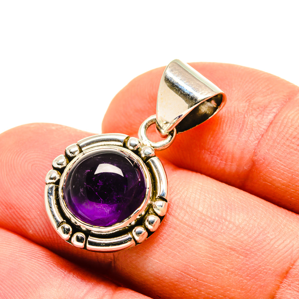 Amethyst Pendants handcrafted by Anasilvercos - PD759040