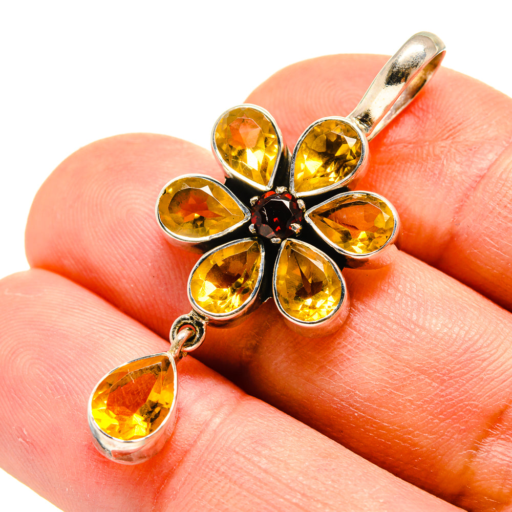 Citrine Pendants handcrafted by Anasilvercos - PD759071
