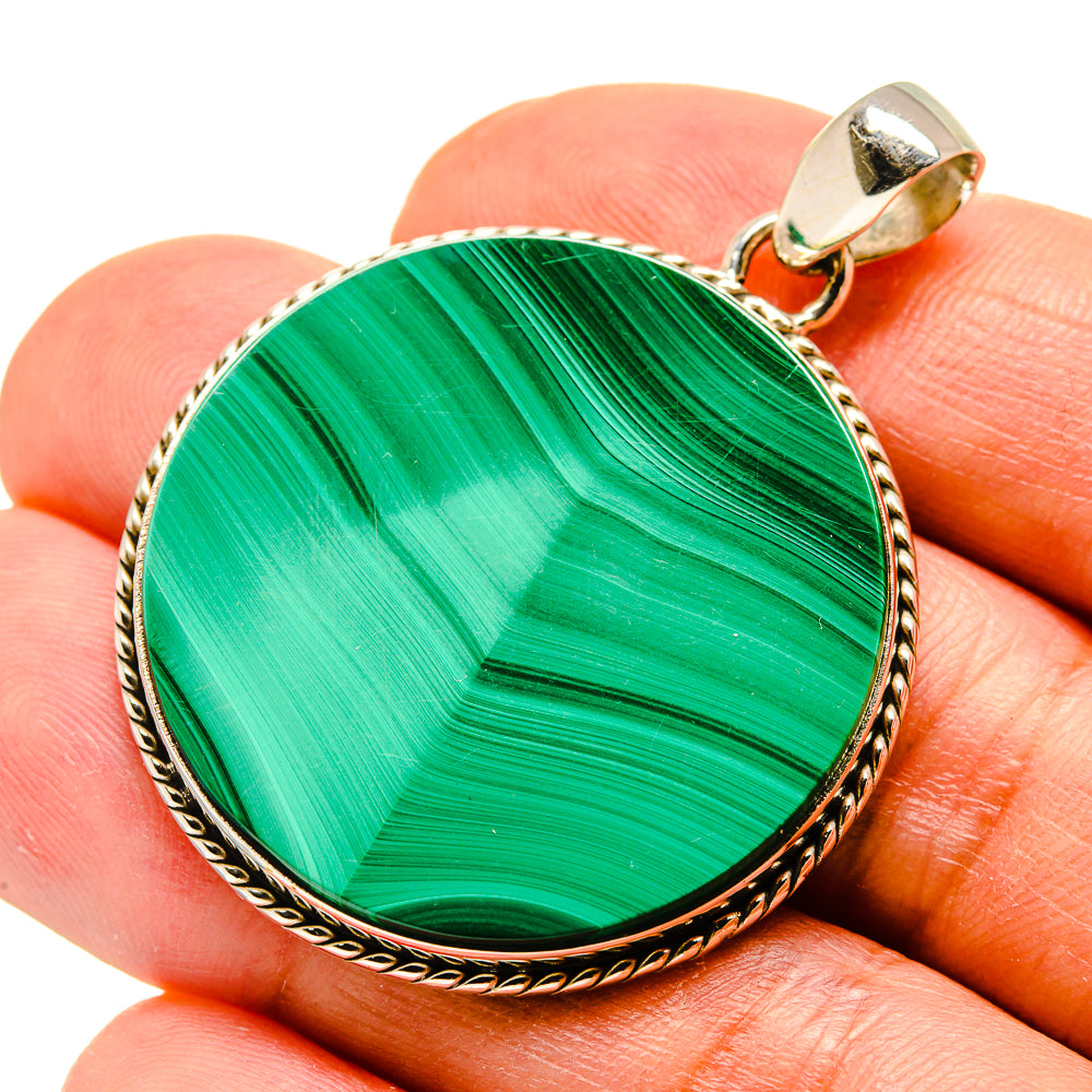 Malachite Pendants handcrafted by Anasilvercos - PD759077