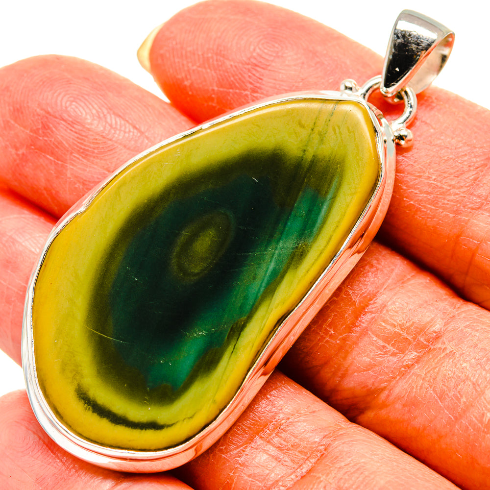 Willow Creek Jasper Pendants handcrafted by Anasilvercos - PD759152