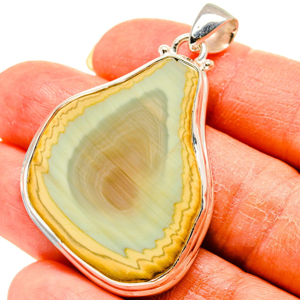 Willow Creek Jasper Pendants handcrafted by Anasilvercos - PD759157