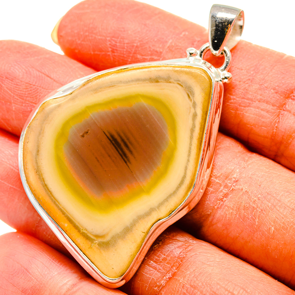 Willow Creek Jasper Pendants handcrafted by Anasilvercos - PD759163