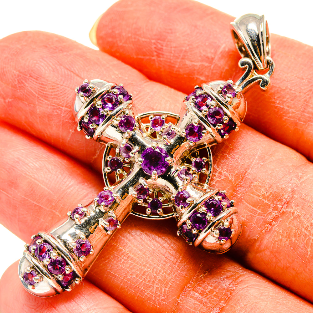 Amethyst Pendants handcrafted by Anasilvercos - PD759164