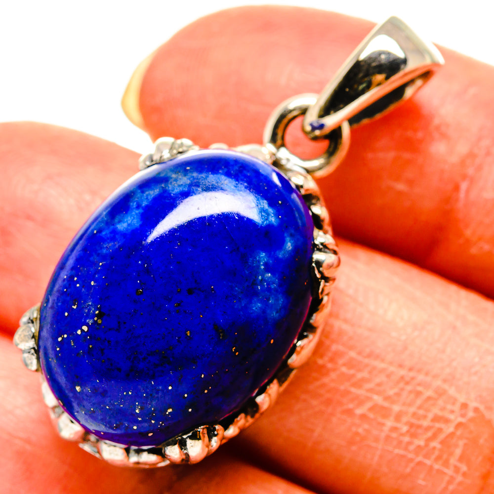 Lapis Lazuli Pendants handcrafted by Anasilvercos - PD759188