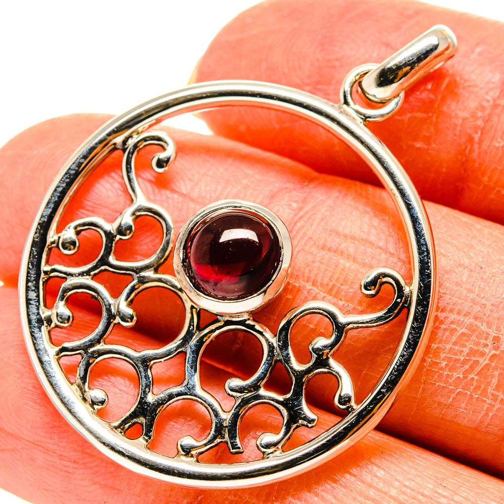 Garnet Pendants handcrafted by Anasilvercos - PD759200