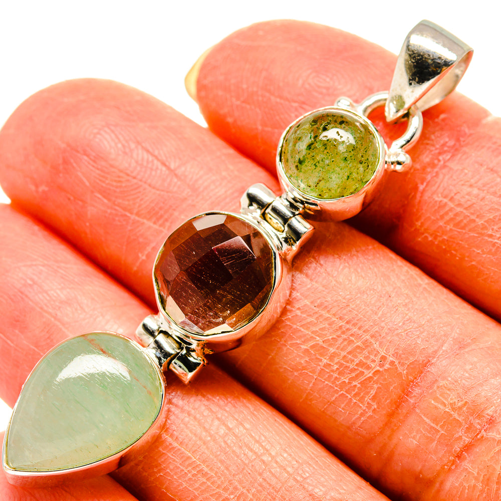 Aquamarine Pendants handcrafted by Anasilvercos - PD759201
