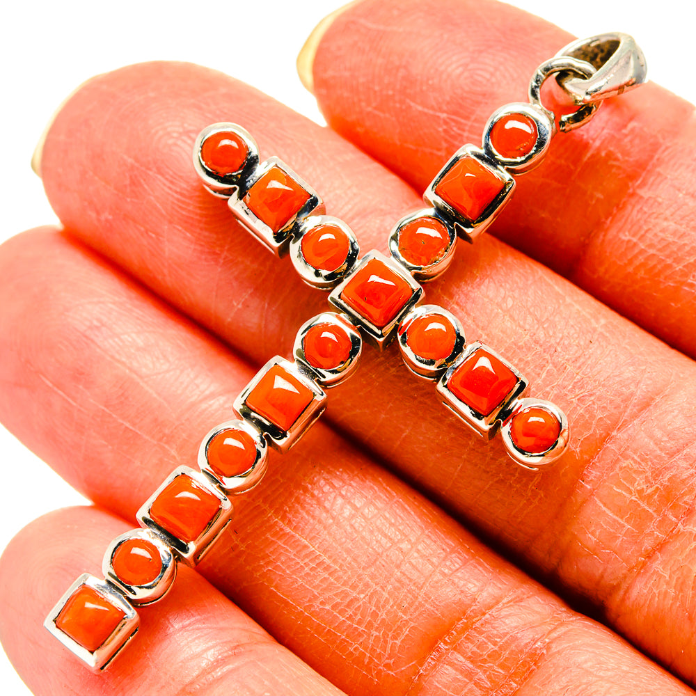 Carnelian Pendants handcrafted by Anasilvercos - PD759218