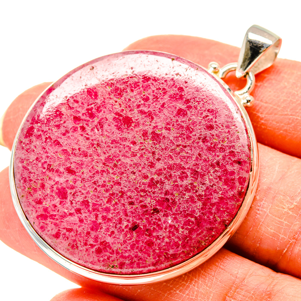 Rhodonite Pendants handcrafted by Anasilvercos - PD759259