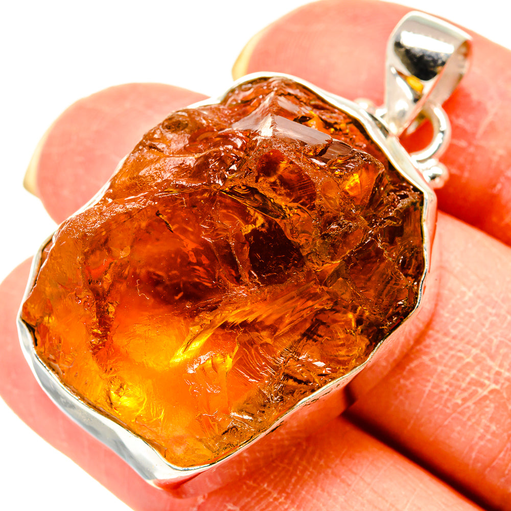 Citrine Pendants handcrafted by Anasilvercos - PD759263