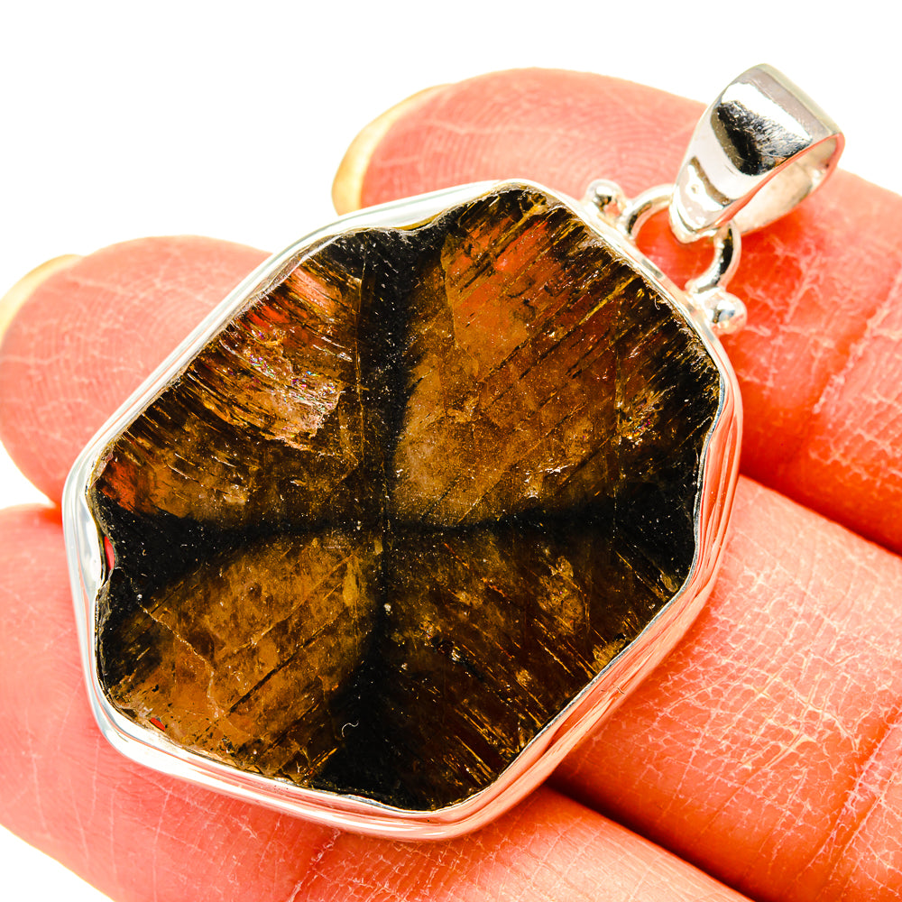 Chiastolite Pendants handcrafted by Anasilvercos - PD759279