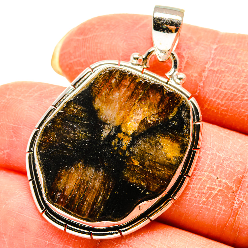 Chiastolite Pendants handcrafted by Anasilvercos - PD759283