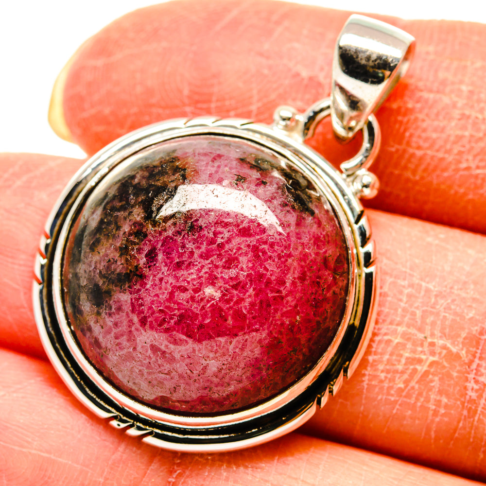 Rhodonite Pendants handcrafted by Anasilvercos - PD759287