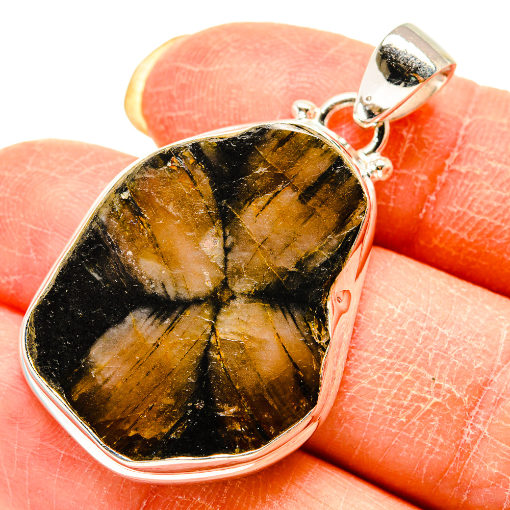 Chiastolite Pendants handcrafted by Anasilvercos - PD759288