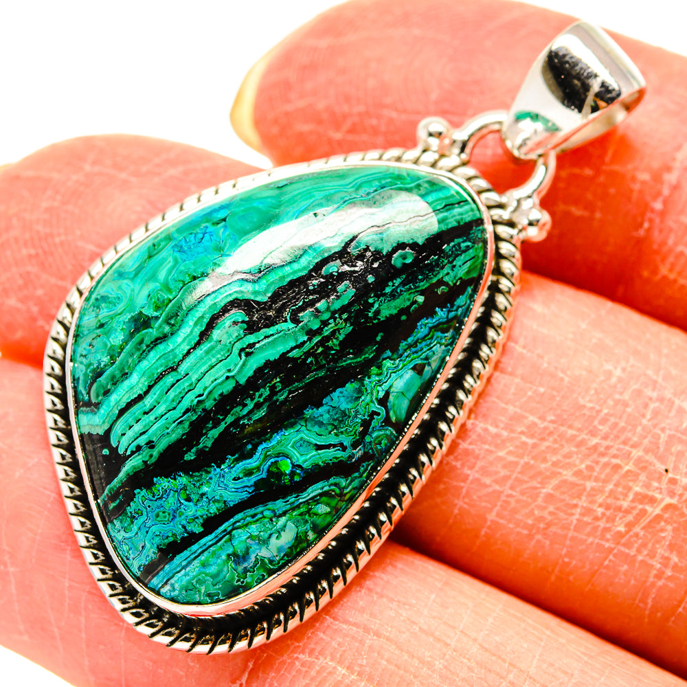 Chrysocolla Pendants handcrafted by Anasilvercos - PD759289