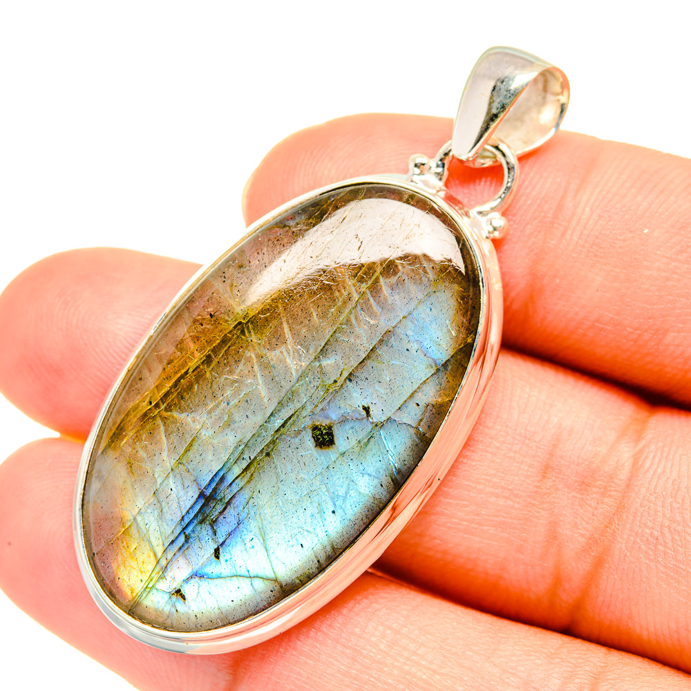 Labradorite Pendants handcrafted by Anasilvercos - PD7593