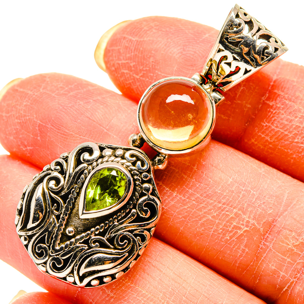 Citrine Pendants handcrafted by Anasilvercos - PD759301