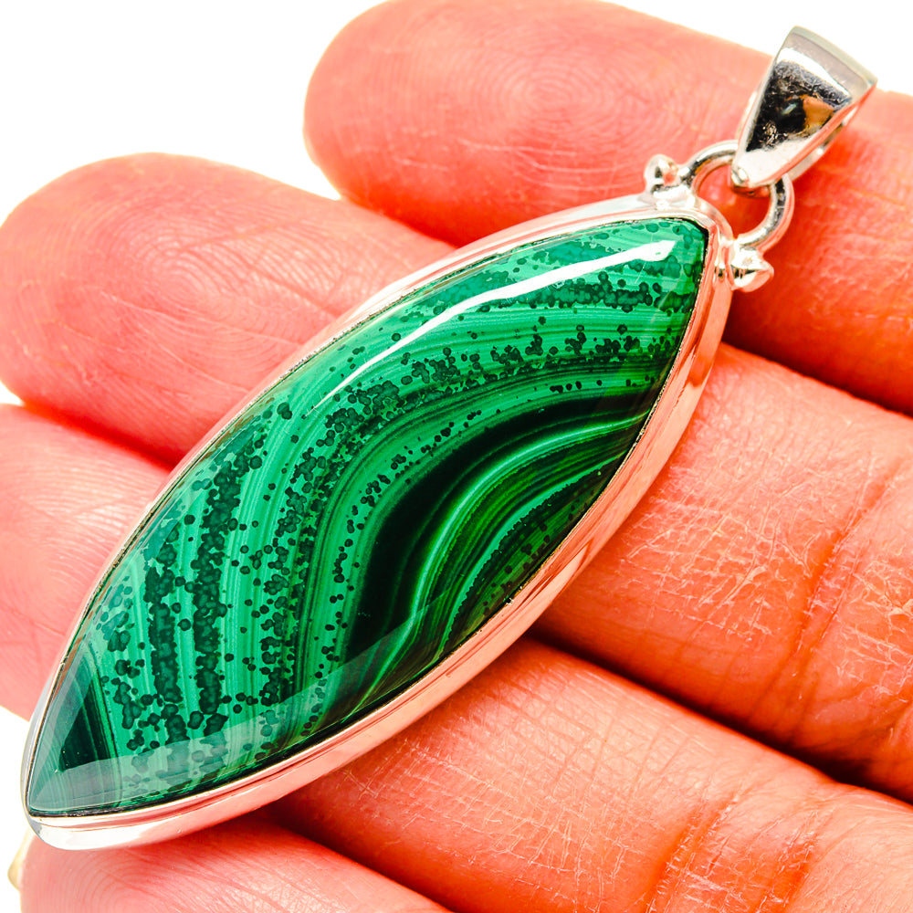 Malachite Pendants handcrafted by Anasilvercos - PD759340