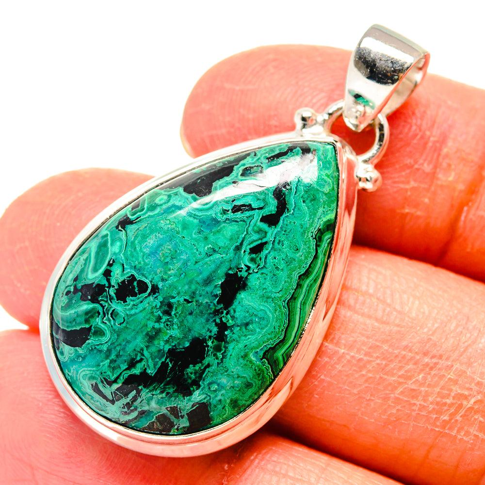 Chrysocolla Pendants handcrafted by Anasilvercos - PD759365
