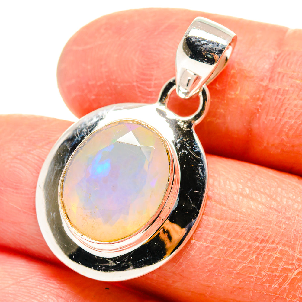 Ethiopian Opal Pendants handcrafted by Anasilvercos - PD759389