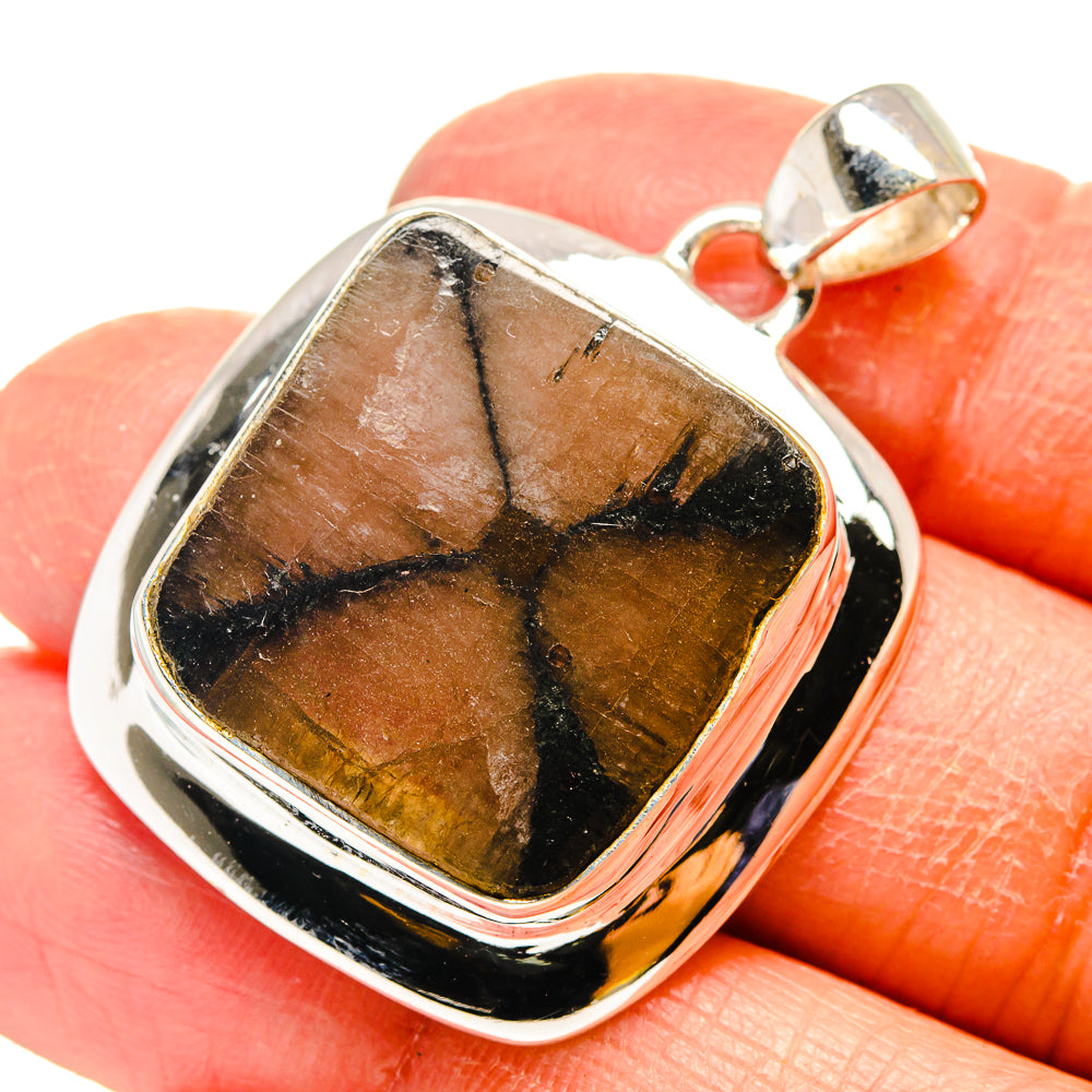 Chiastolite Pendants handcrafted by Anasilvercos - PD759404