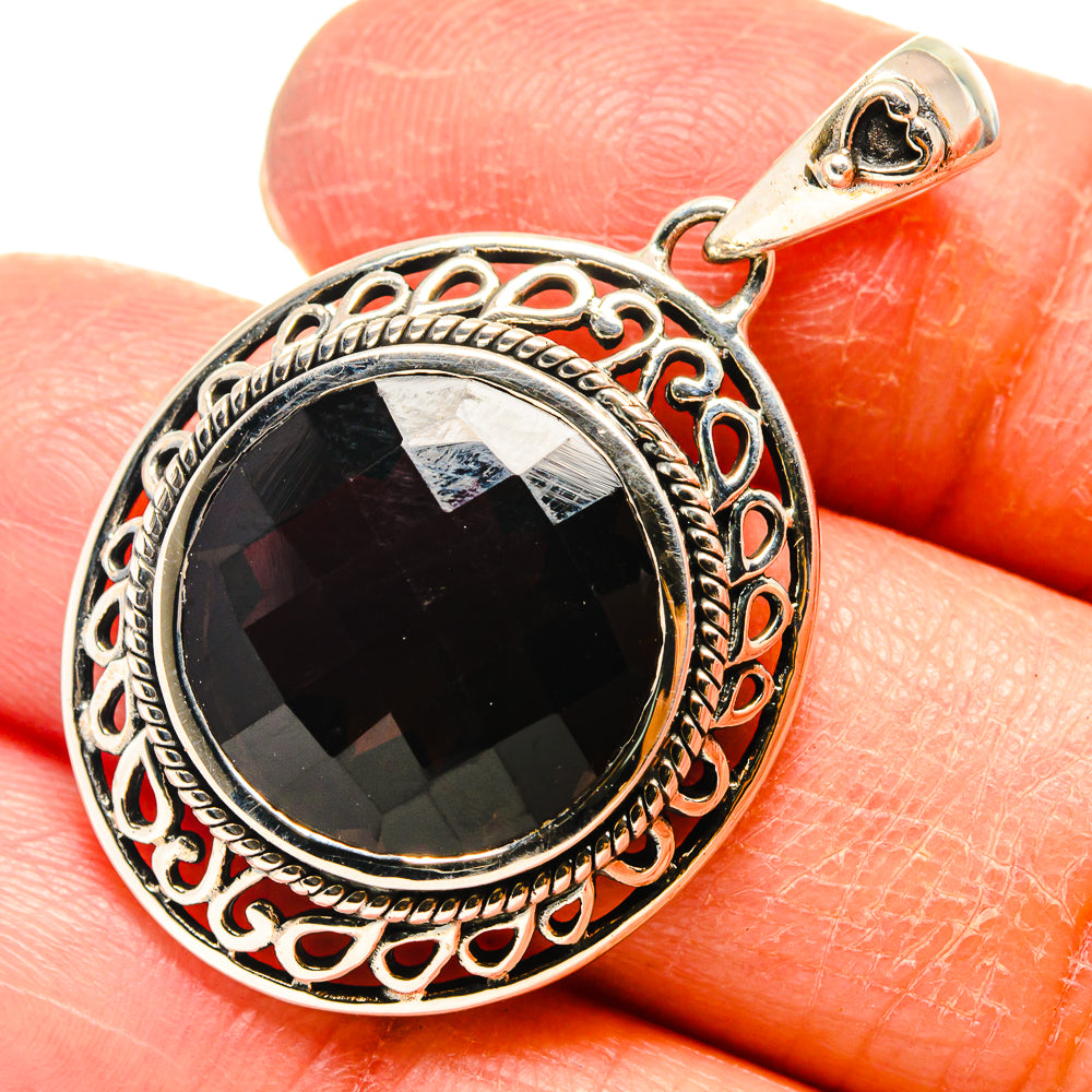Smoky Quartz Pendants handcrafted by Anasilvercos - PD759405