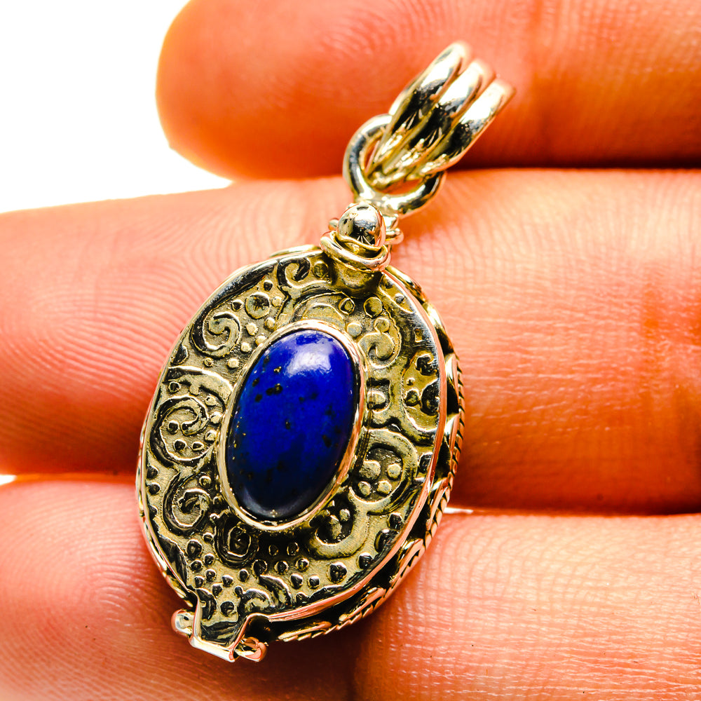 Lapis Lazuli Pendants handcrafted by Anasilvercos - PD759446
