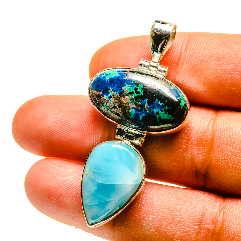 Shattuckite Pendants handcrafted by Anasilvercos - PD759496