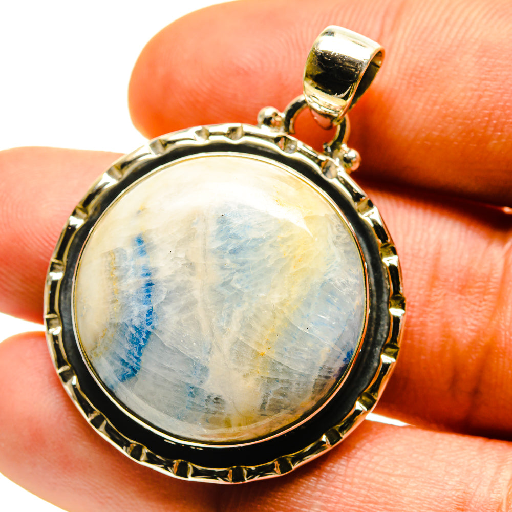 Blue Scheelite Pendants handcrafted by Anasilvercos - PD759504