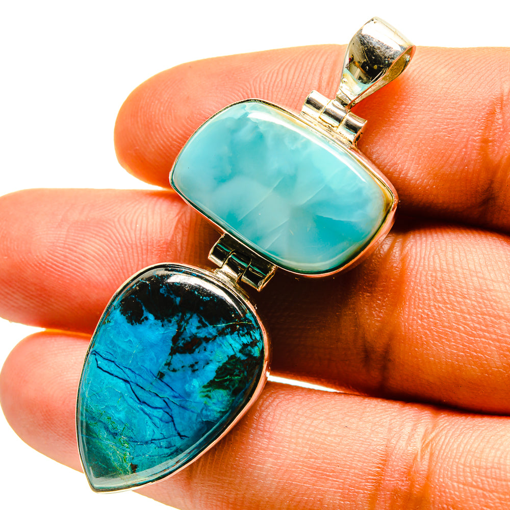 Shattuckite Pendants handcrafted by Anasilvercos - PD759510