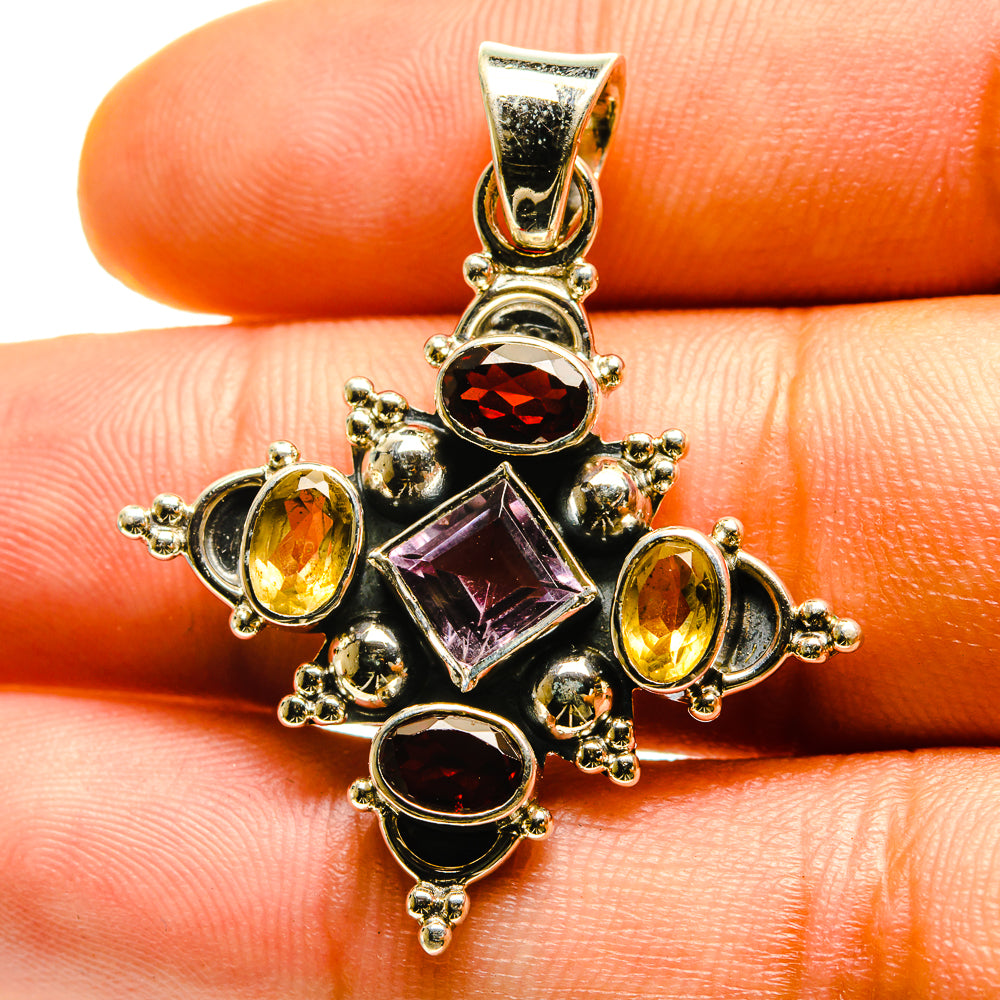 Amethyst Pendants handcrafted by Anasilvercos - PD759518