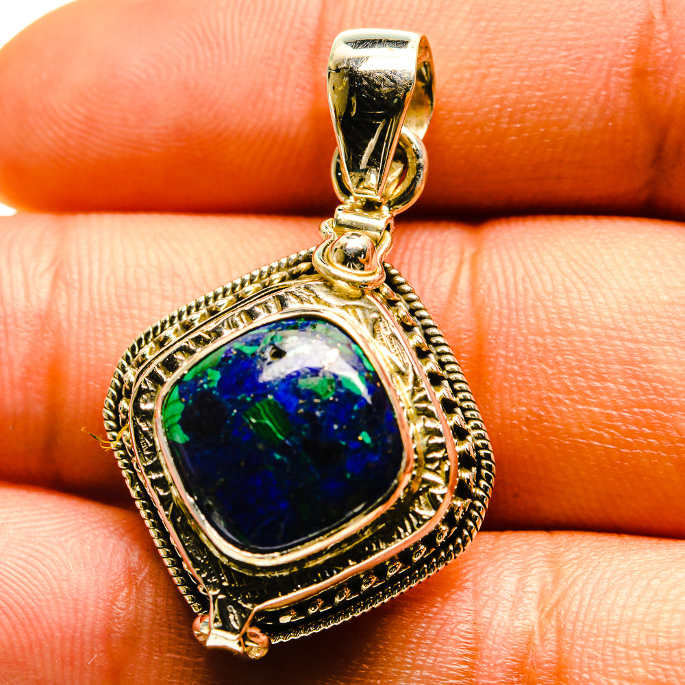 Azurite Pendants handcrafted by Anasilvercos - PD759520