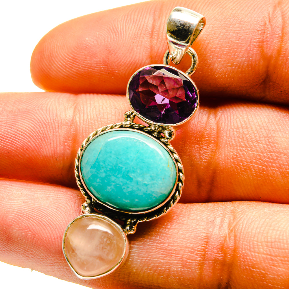 Larimar Pendants handcrafted by Anasilvercos - PD759523
