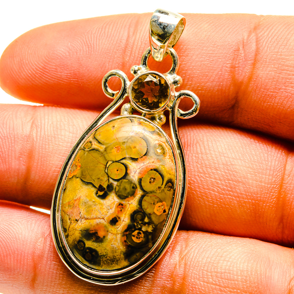 Ocean Jasper Pendants handcrafted by Anasilvercos - PD759525