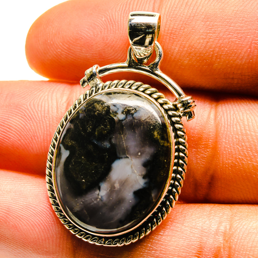 Gabbro Stone Pendants handcrafted by Anasilvercos - PD759528