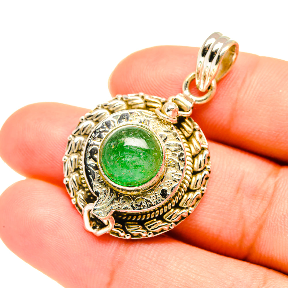 Green Aventurine Pendants handcrafted by Anasilvercos - PD7598