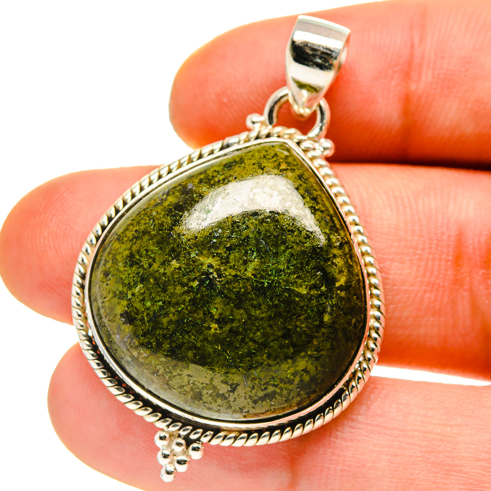 Rainforest Jasper Pendants handcrafted by Anasilvercos - PD759889
