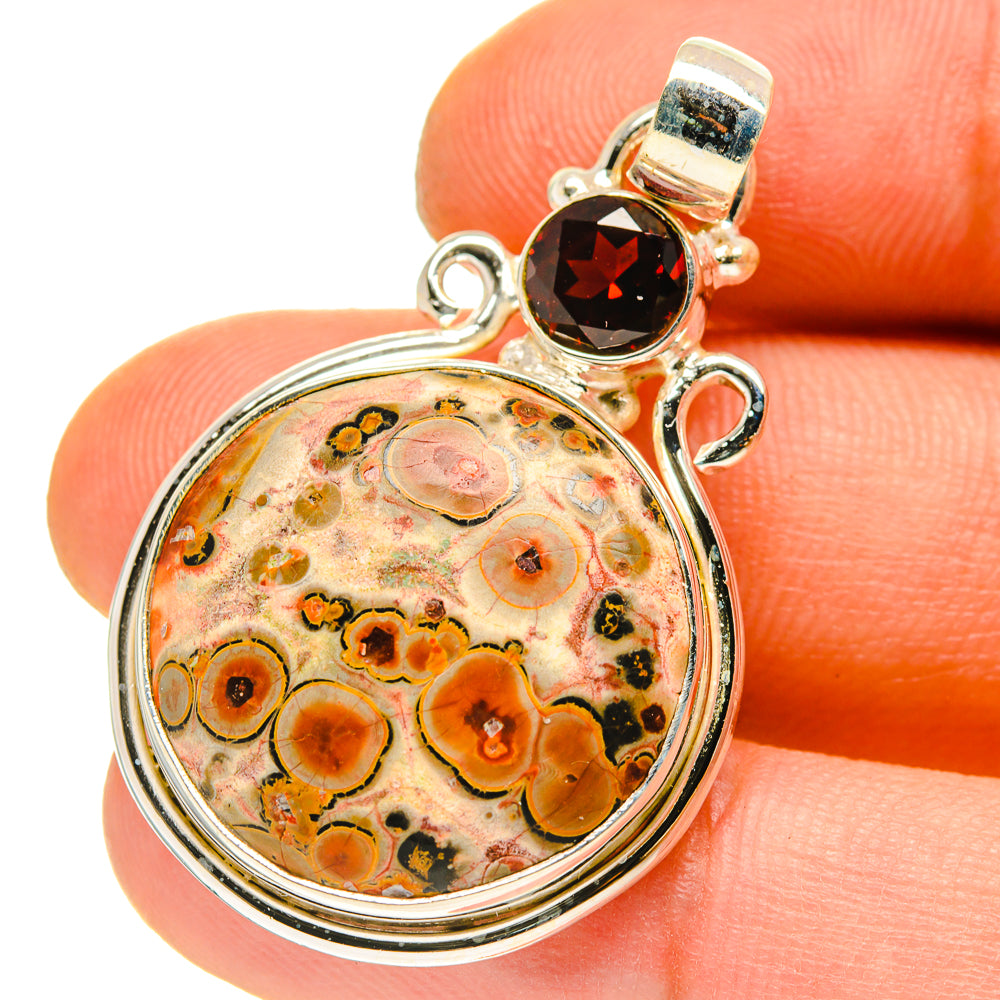 Poppy Jasper Pendants handcrafted by Anasilvercos - PD759903