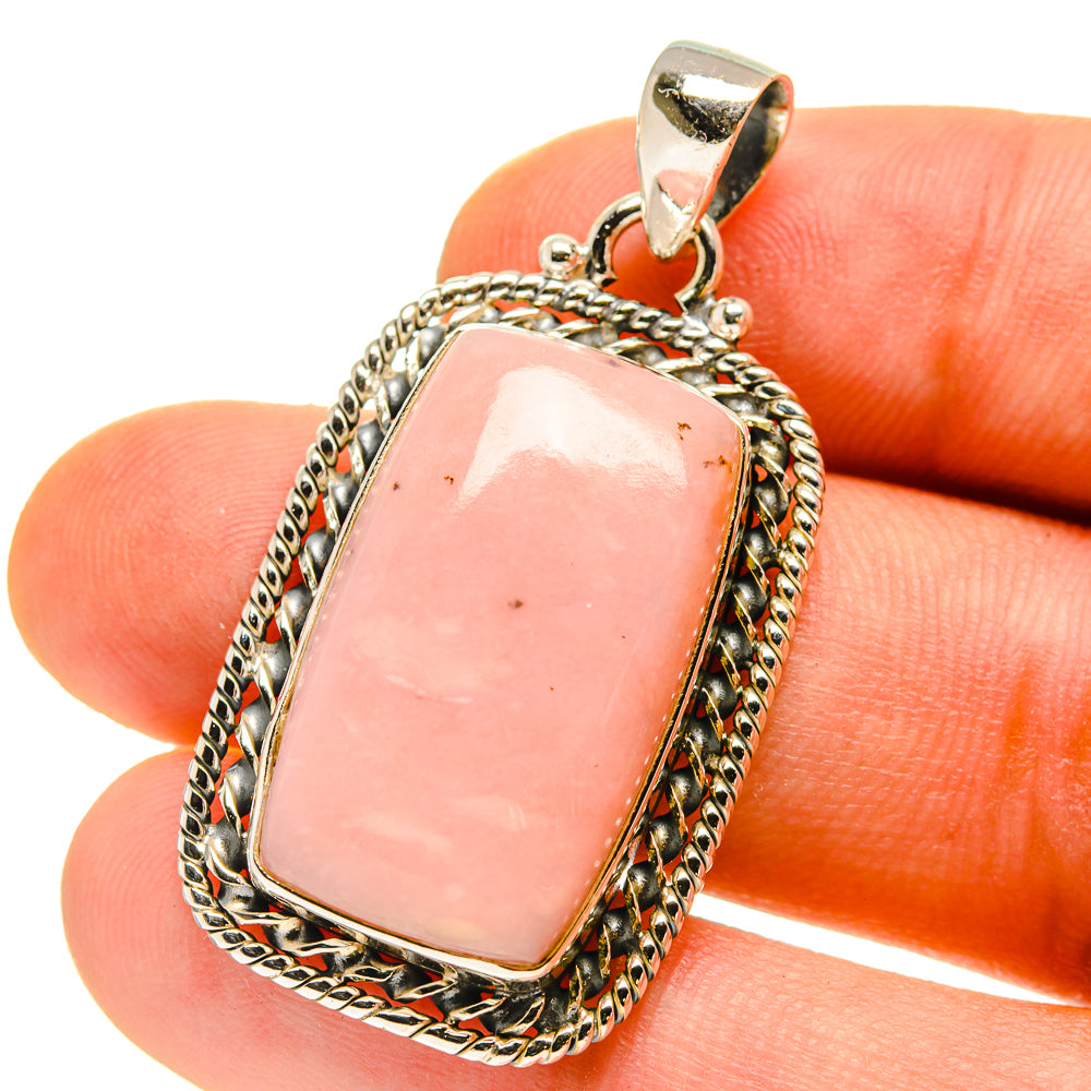 Pink Opal Pendants handcrafted by Anasilvercos - PD759921