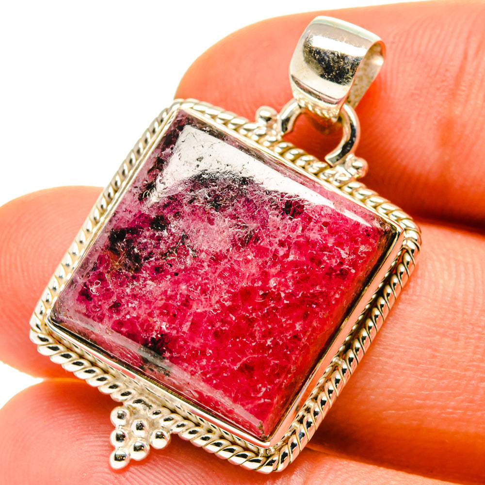 Rhodonite Pendants handcrafted by Anasilvercos - PD759929