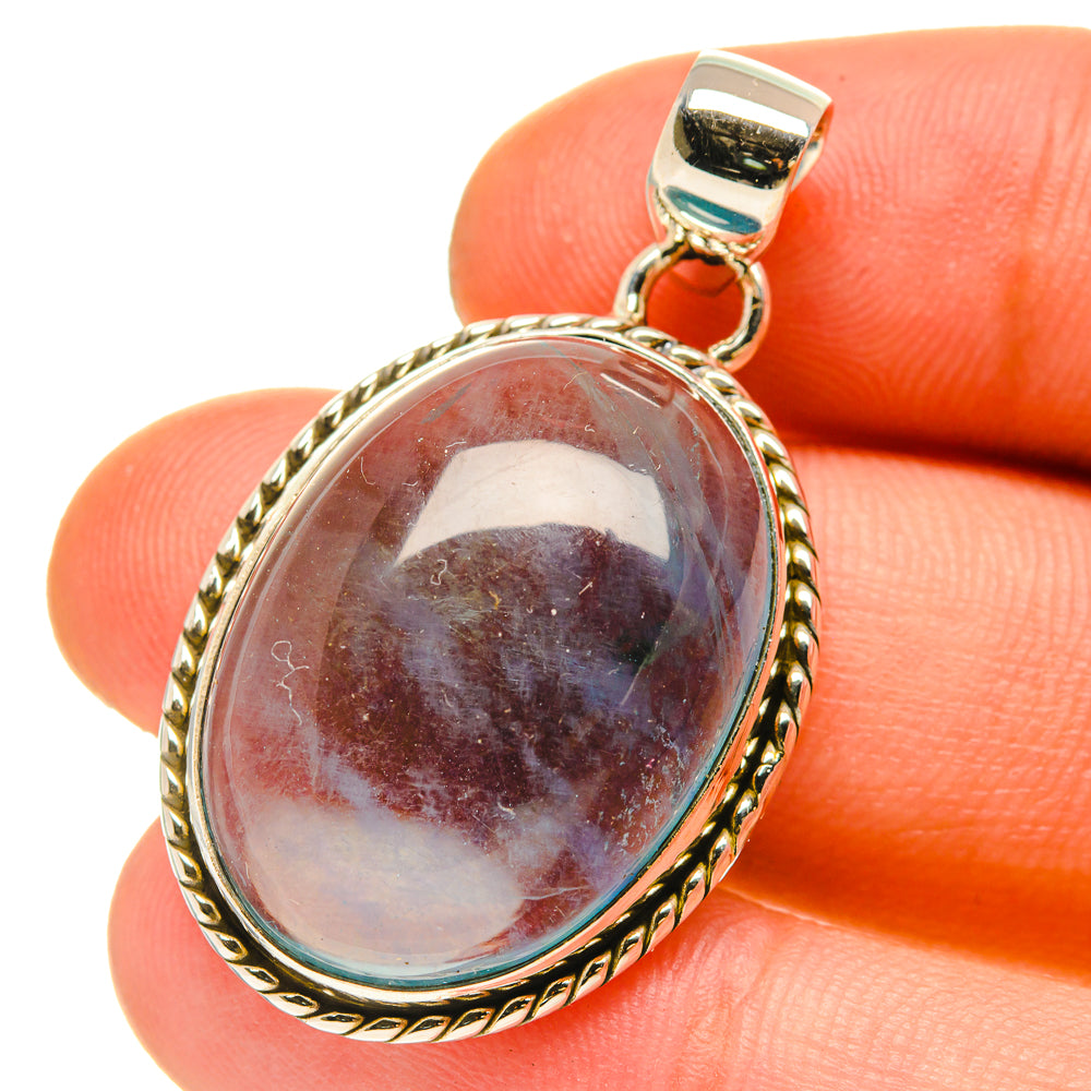 Blue Fluorite Pendants handcrafted by Anasilvercos - PD759931