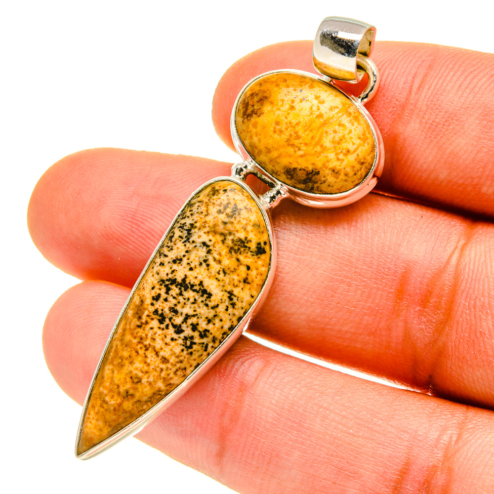 Picture Jasper Pendants handcrafted by Anasilvercos - PD759940