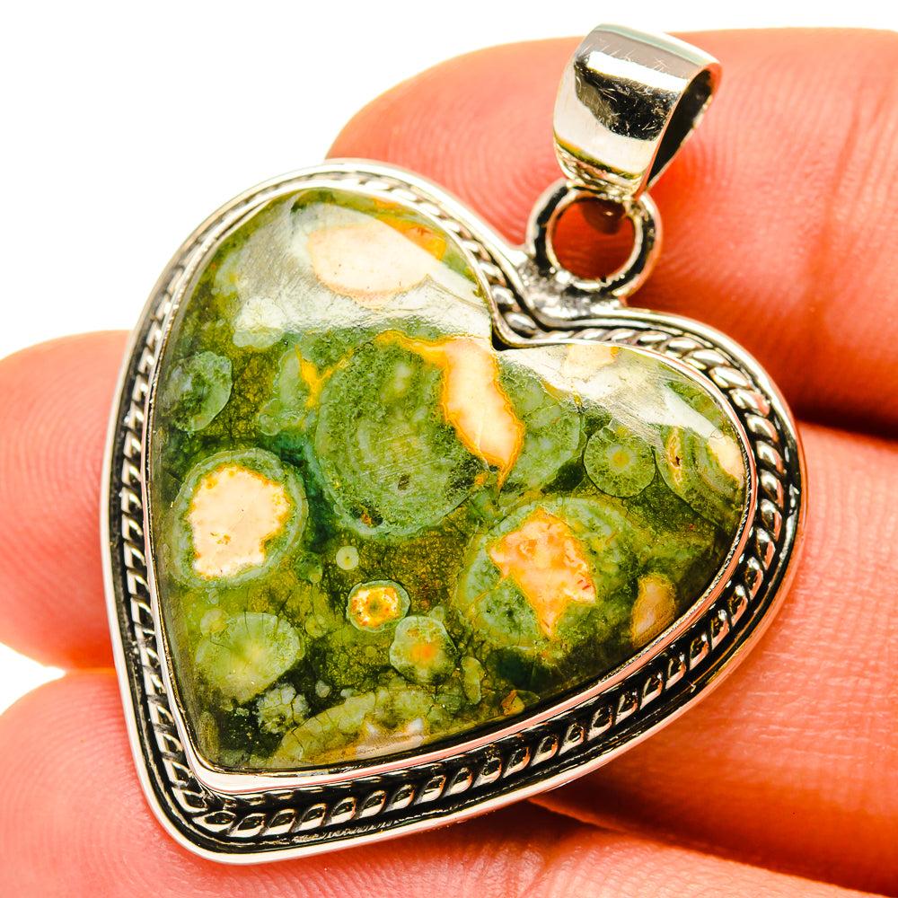 Rainforest Opal Pendants handcrafted by Anasilvercos - PD759955
