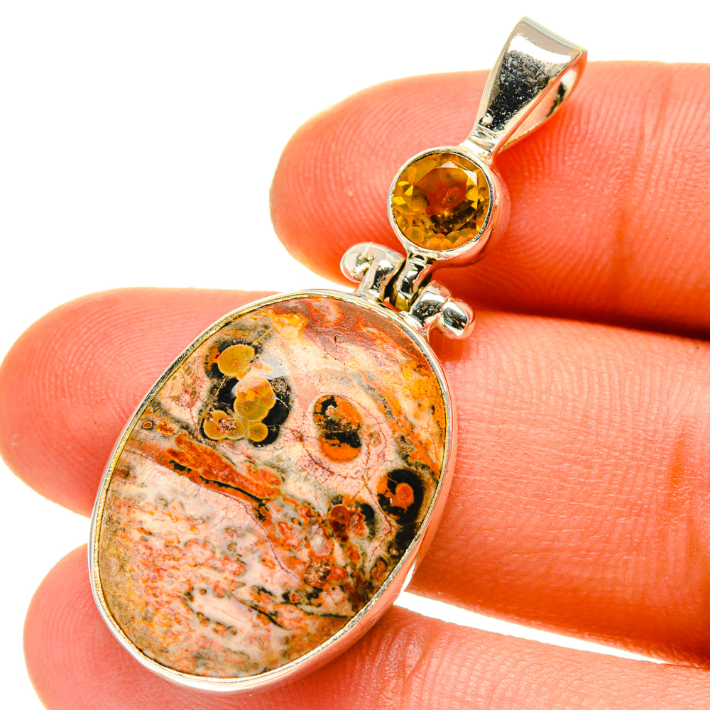 Poppy Jasper Pendants handcrafted by Anasilvercos - PD759970